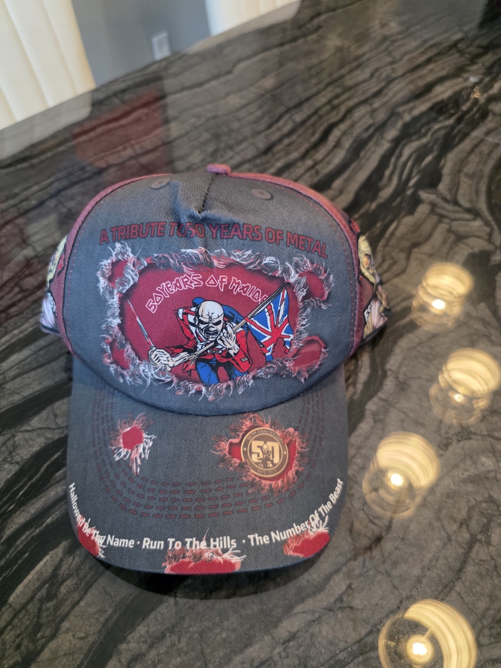 Iron Maiden Collector's Item Conmemorating 50 Years Of The Best Music